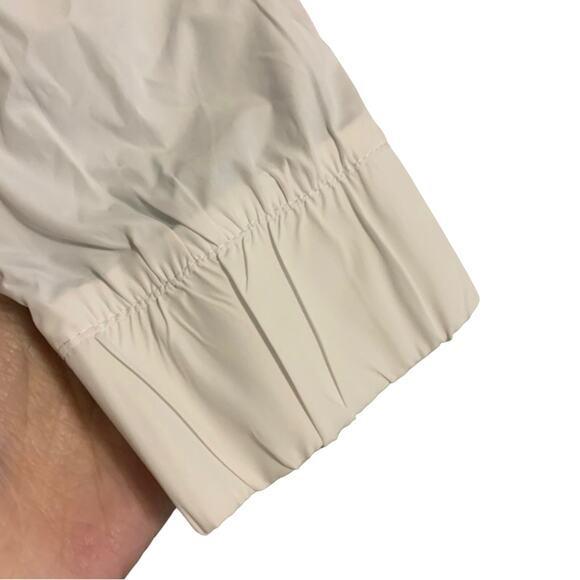 Hollister White and Red Colorblock Hoodie Windbreaker - Picture 4 of 9